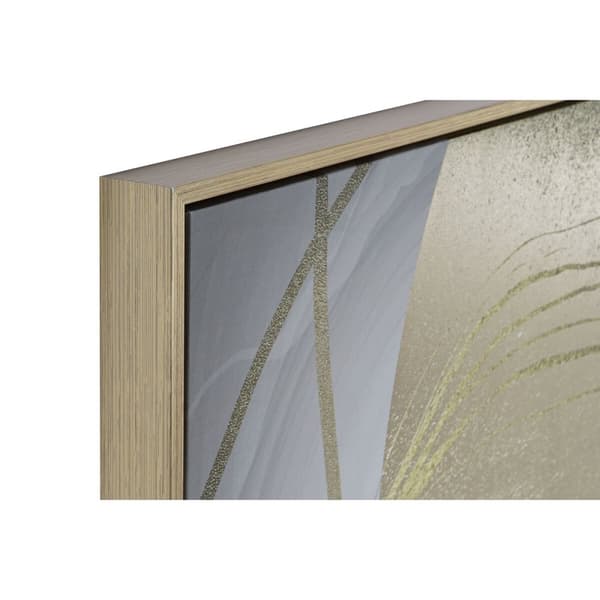 Tavla Home ESPRIT Vit Svart Beige Gyllene Kvinna 83 x 4,5 x 123 cm (2 antal)