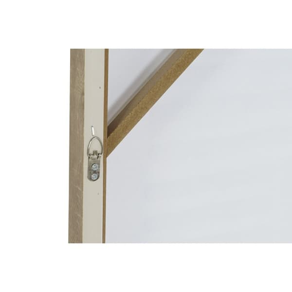 Tavla Home ESPRIT Vit Beige Skandinavisk 83 x 4,5 x 83 cm (2 antal)