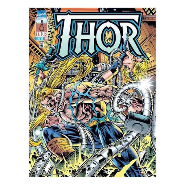 Thor Tentacle Paper Print Multicoloured 40cm x 30cm