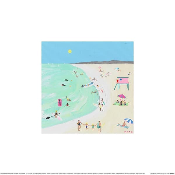 Mary Donald Hazy Beach Days Print