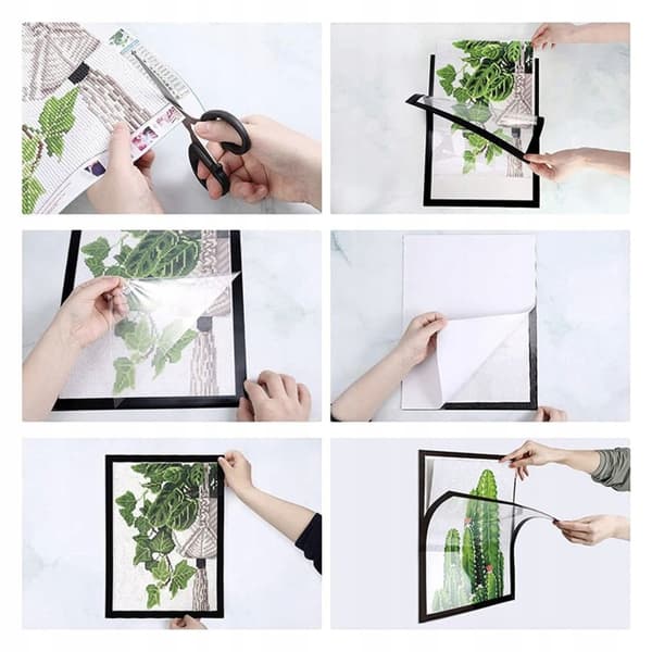 Magneettikehys 28.5 x 38.5 cm - 2-pakkaus