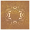 Pikkukuva 6 / 9: vidaXL Puutarhaseinäkoriste 55x55 cm corten teräs aurinkokuvio -  Julisteet, painokuvat & koristetaulut