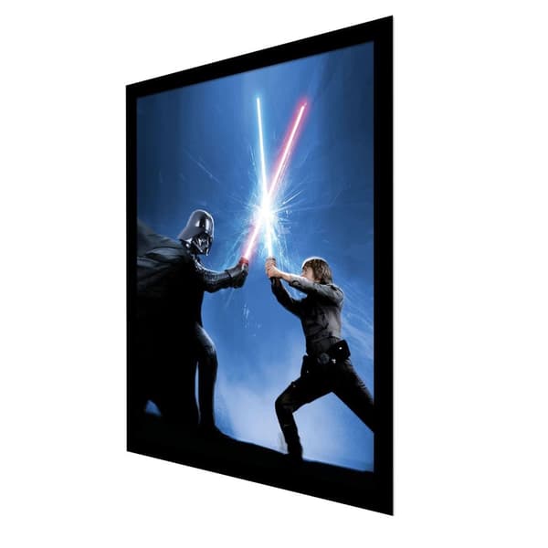Star Wars Luke Vs Vader Framed Poster