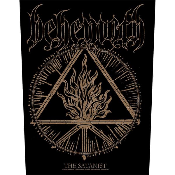 BEHEMOTH  BACK PATCH - THE SATANIST