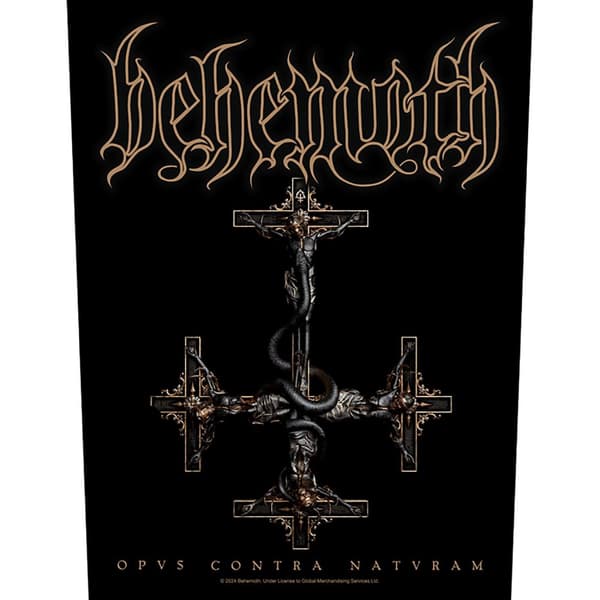 BEHEMOTH BACK PATCH - OPUS CONTRA NATVRAM
