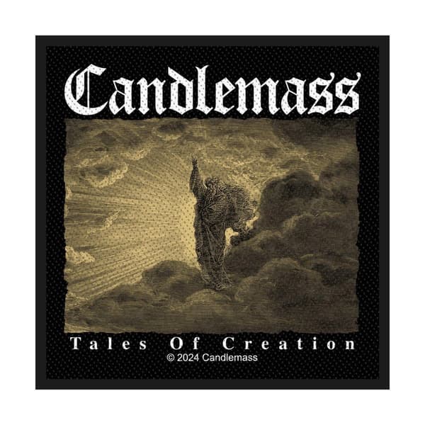 Candlemass Woven Patch: Tales Of Creation
