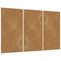 Pikkukuva 3 / 9: The Living Store Puutarhaseinäkoristeet 3kpl 105x55 cm corten teräs aurinkokuvio -  Julisteet, painokuvat & koristetaulut