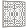 Pikkukuva 4 / 9: Puutarhaseinäkoriste 55x55 cm corten teräs Maurikuvio - Puutarhaseinäkoriste - Puutarhaseinäkoristeet - Home & Living