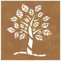 Pikkukuva 5 / 9: Puutarhaseinäkoriste 55x55 cm corten teräs puukuvio - Puutarhaseinäkoriste - Puutarhaseinäkoristeet - Home & Living