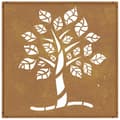 Pikkukuva 6 / 9: Puutarhaseinäkoriste 55x55 cm corten teräs puukuvio - Puutarhaseinäkoriste - Puutarhaseinäkoristeet - Home & Living
