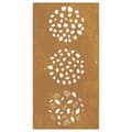 Pikkukuva 6 / 9: Puutarhaseinäkoriste 105x55 cm corten teräs lehtikuvio - Puutarhaseinäkoriste - Puutarhaseinäkoristeet - Home & Living
