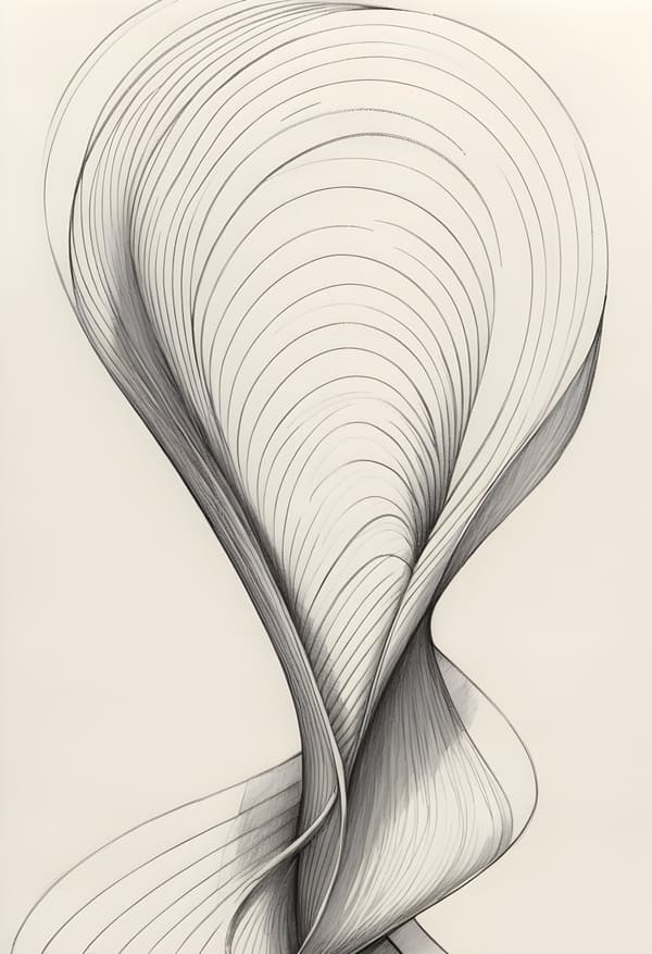 Abstrakt Affisch 30×40 CM