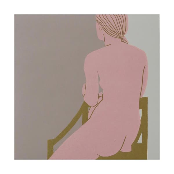 Ellen Von Wiegand Whole Print Pink/Brown 40cm x 40cm
