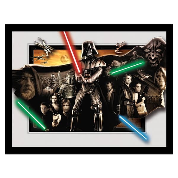 Star Wars Vader Cloak Breakout Framed Poster
