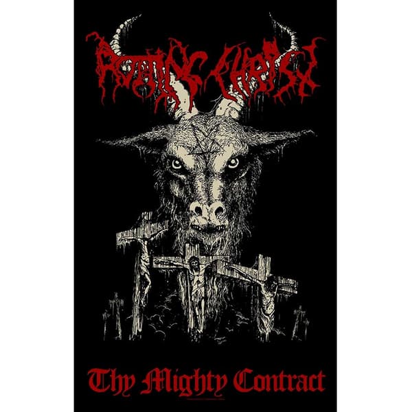 ROTTING CHRIST TEXTILE POSTER - THY MIGHTY CONTRACT