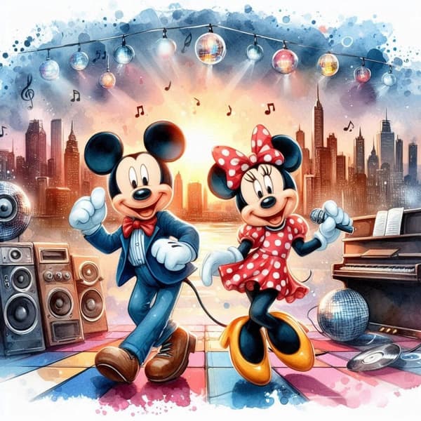 Minnie Mus Affisch 30×40 CM