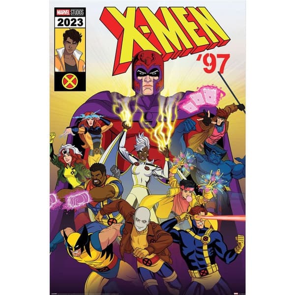 X-Men ´97 Comic Cover Poster Multicoloured 91.5cm x 61cm x 0.12cm