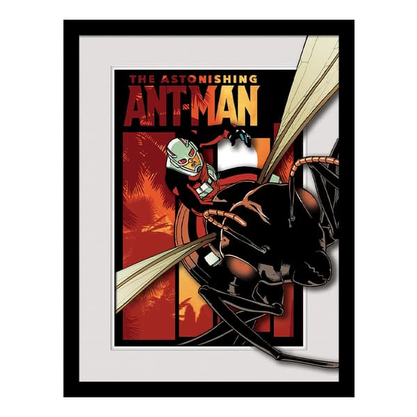 Marvel The Astonishing Ant-Man Breakout Framed Poster Multicoloured 40cm x 30cm