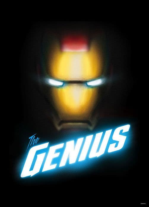 Affisch - Sanders &amp; Sanders - The Avengers - 50 x 70 cm - Svart, Gult, Blått, Rött - Väggdekoration