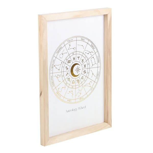 Something Different Astrology Wheel Framed Print