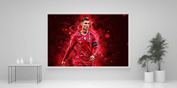 Cristiano Ronaldo Poster Storlek 50×70 CM