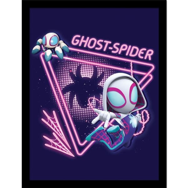 Spider-Man Ghost-Spider Framed Poster Multicoloured 40cm x 30cm