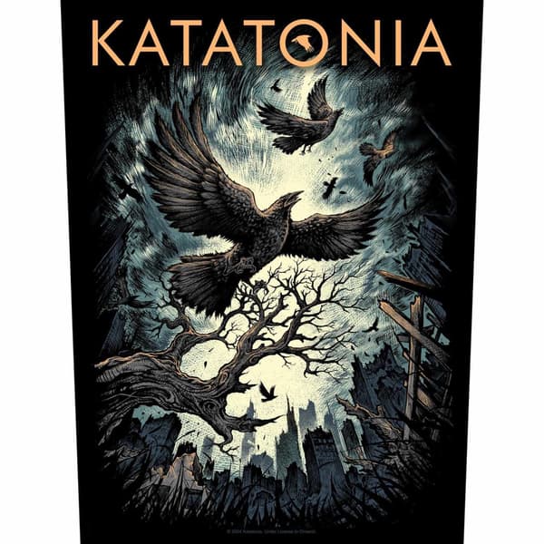 KATATONIA  BACK PATCH - UNCOVER THE SKIES