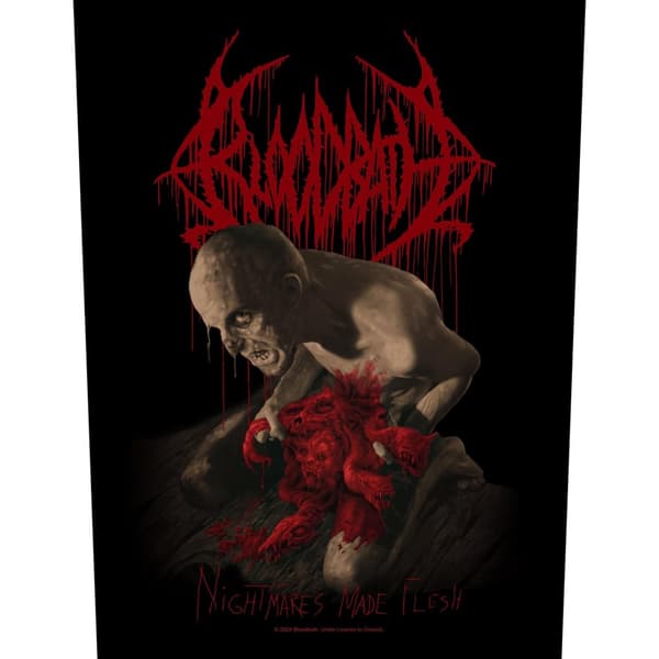 BLOODBATH LOST  BACK PATCH - NIGHTMARES MADE FLESH