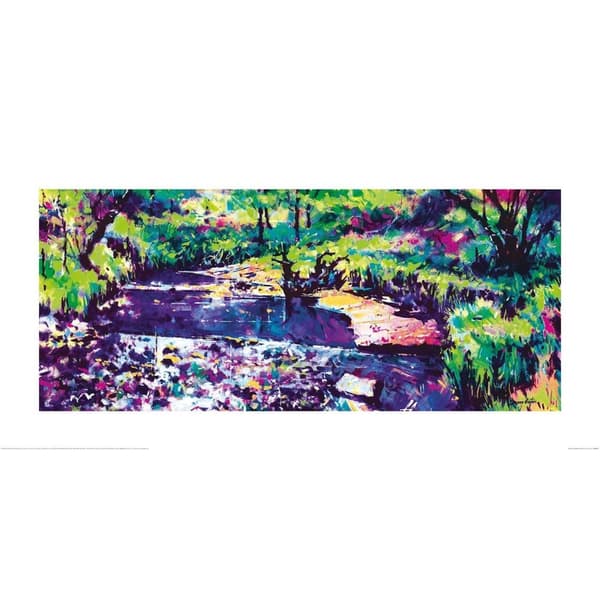 Doug Eaton Tree Root On Blakeney Straits Print Multicoloured 50cm x 100cm x 0.21cm