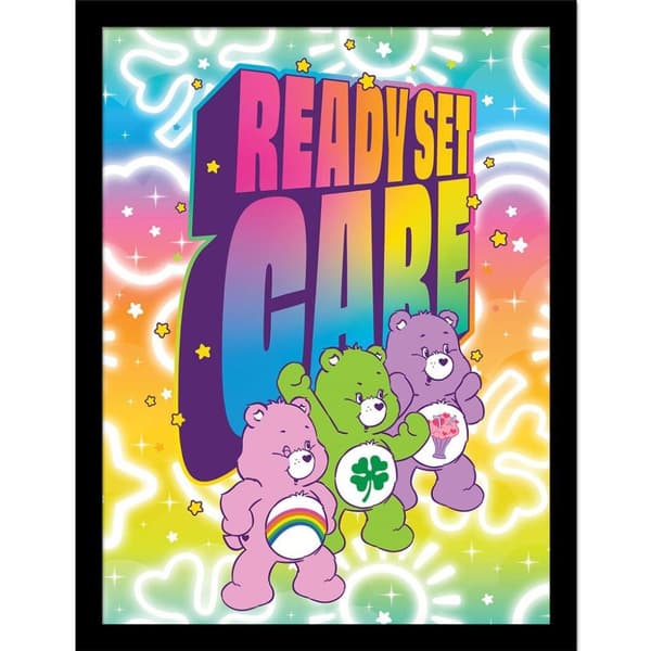 Care Bears Ready Set Care Framed Print Multicoloured 40cm x 30cm