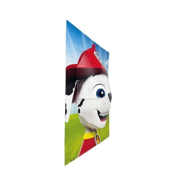 Paw Patrol Popheads 3D Marshall Poster Multicoloured 44cm x 0.5cm x 31.2cm