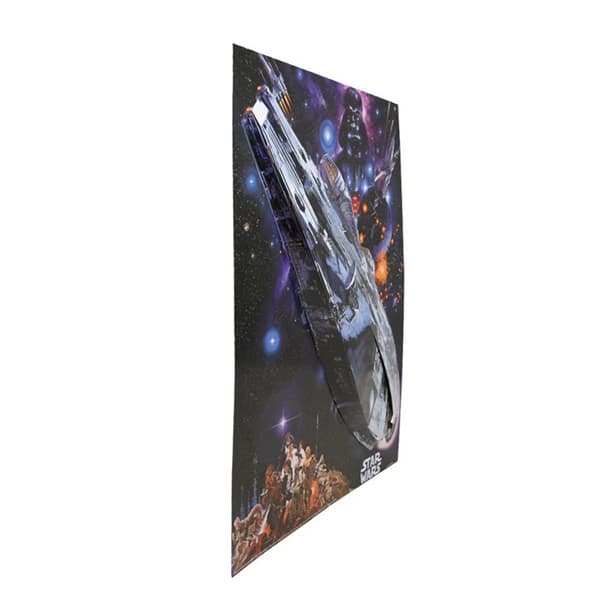 Star Wars Millennium Falcon 3D Poster
