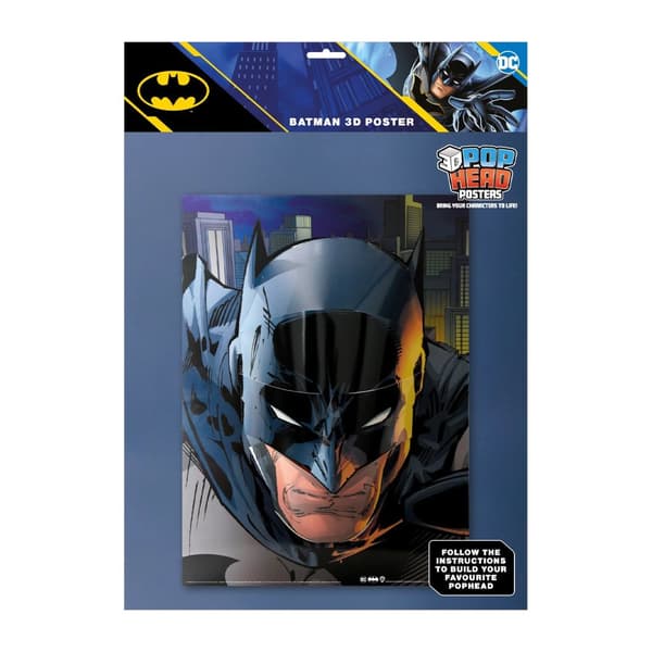 Batman The Cowl The Scowl 3D Poster