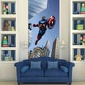 Miniatyrbild 1 av 2: Poster dörr - Marvel - Captain America - H 202 x B 90 cm - Flerfärgad - Väggdekoration