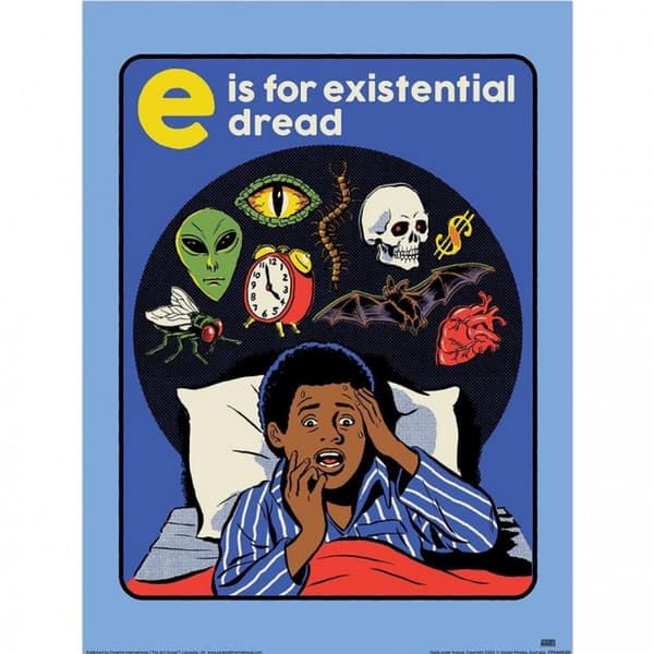 Steven Rhodes Existential Dread Print