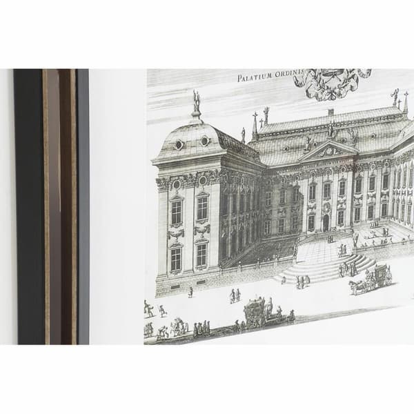 Tavla DKD Home Decor 56 x 3 x 46 cm Neoklassisk (2 antal)