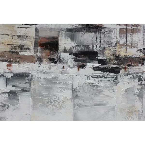 Tavla DKD Home Decor 120 x 2,8 x 80 cm Abstrakt Loft (2 antal)