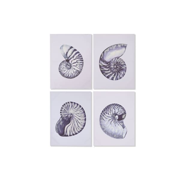 Tavla Home ESPRIT Snigel 60 x 2,5 x 80 cm (4 antal)