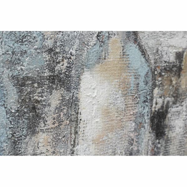 Maleri DKD Home Decor 100 x 2,8 x 100 cm Vase Traditionel (2 enheder)