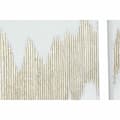 Miniatyrbillede 3 af 3: Maleri DKD Home Decor Abstrakt 120 x 3 x 60 cm (2 enheder)