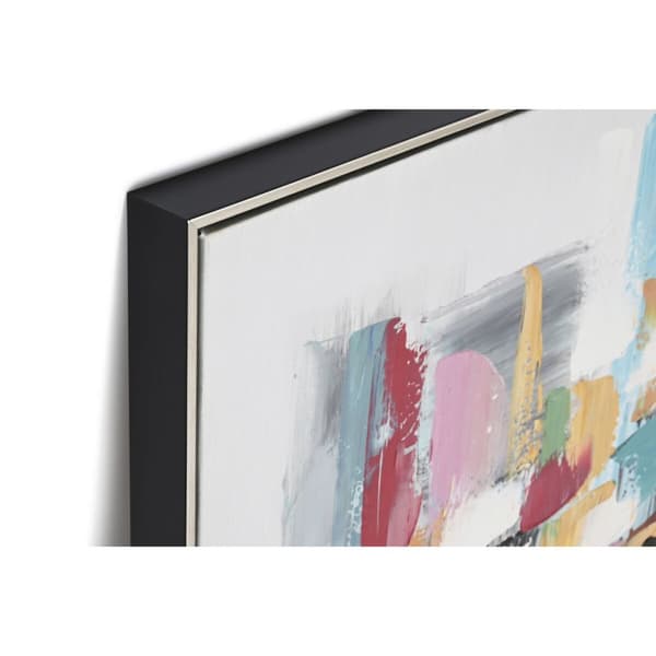 Maleri Home ESPRIT Abstrakt Moderne 82 x 4,5 x 82 cm (2 enheder)