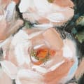 Miniatyrbilde 3 av 3: Oljemaleri Roses Furu (80 X 4 x 100 cm)
