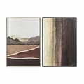 Miniatyrbilde 1 av 2: Maleri DKD Home Decor 84 x 4,5 x 124 cm 83 x 4,5 x 124 cm Abstrakt (2 enheter)