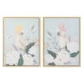 Miniatyrbilde 3 av 3: Maleri DKD Home Decor 60 x 4 x 80 cm Kukat Tropisk (2 enheter)