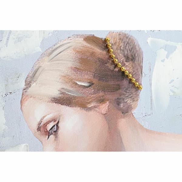 Maleri DKD Home Decor 120 x 3 x 80 cm Balletdanser Tradisjonell (2 enheter)