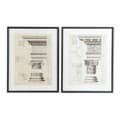 Miniatyrbilde 1 av 3: Maleri DKD Home Decor 60 x 3 x 76 cm Neoklassisk (2 enheter)