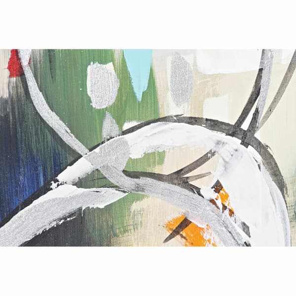 Maleri DKD Home Decor 60 x 2,8 x 60 cm Abstrakt Moderne (3 Deler)