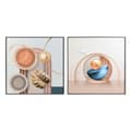 Miniatyrbilde 1 av 2: Maleri DKD Home Decor Abstrakt 80 x 3 x 80 cm (2 enheter)