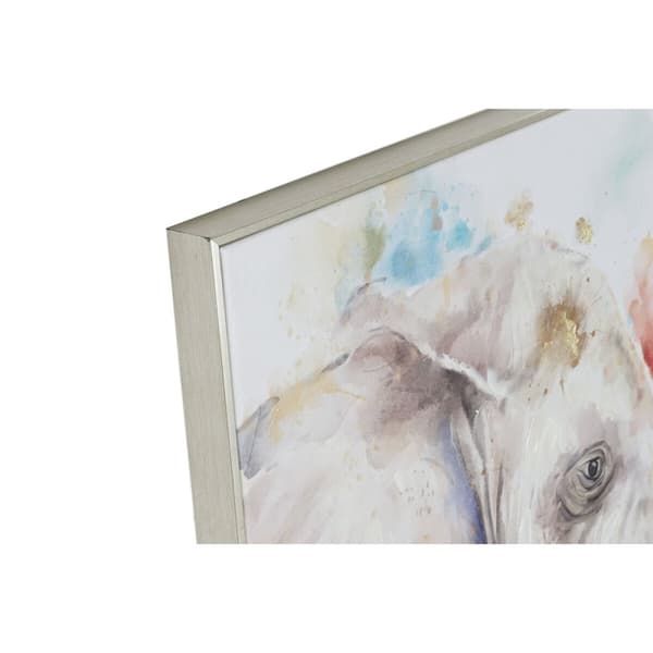 Maleri DKD Home Decor Moderne dyr 60 x 3,5 x 80 cm (2 enheter)