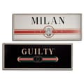 Miniatyrbilde 2 av 2: Maleri GUILTY MILAN Sponplate 2 x 46 x 121 cm (4 enheter)